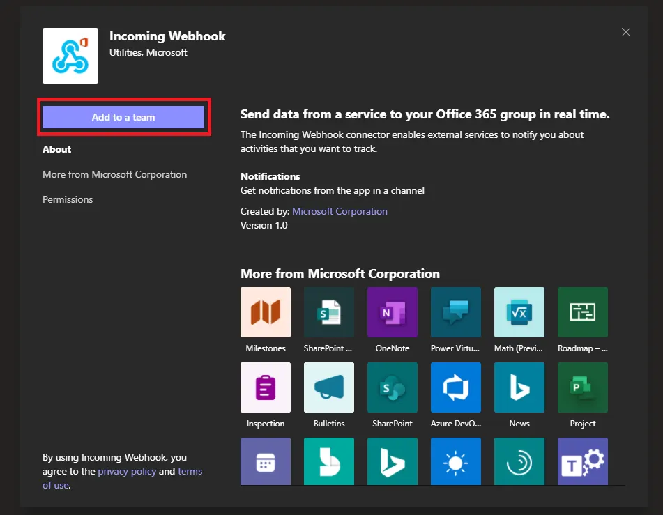 Seamless collaboration: Send Centreon notifications in Microsoft Teams rooms