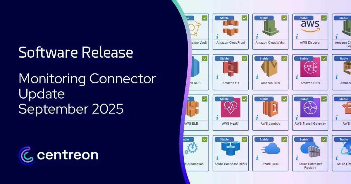Monitoring Connectors Update – September 2025