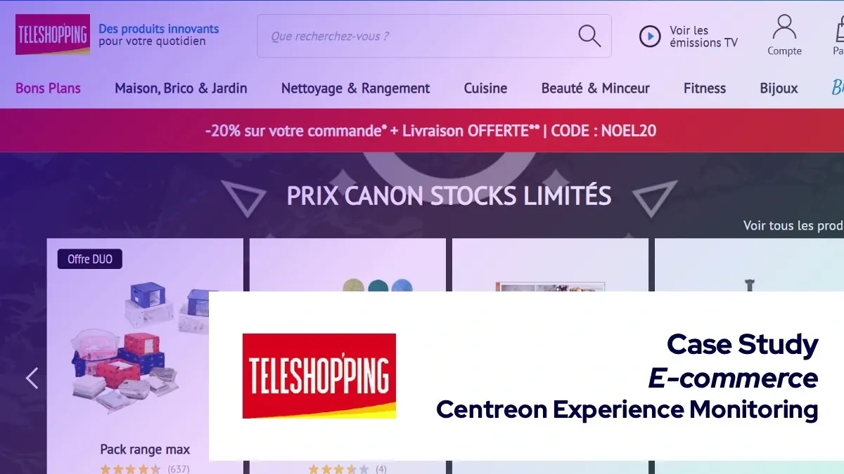 Centreon Experience Monitoring Rallies TF1’s Teleshopping Teams to Improve Web Performance and Handle Peak Traffic