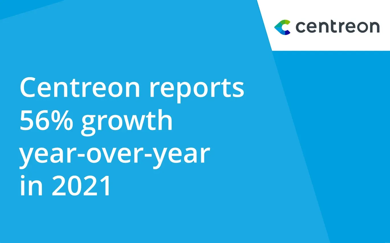 Centreon reports 56% growth year-over-year in 2021