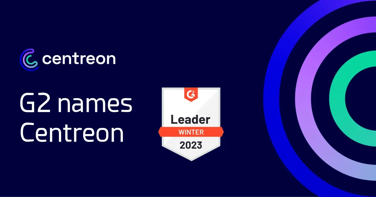 G2 Names Centreon Leader Winter 2023