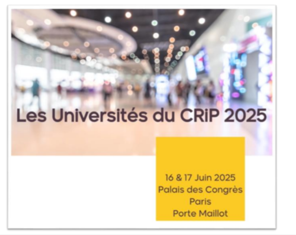 Les Universités du CRiP 2025