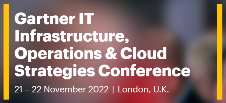 Gartner IOCS Conference –  London