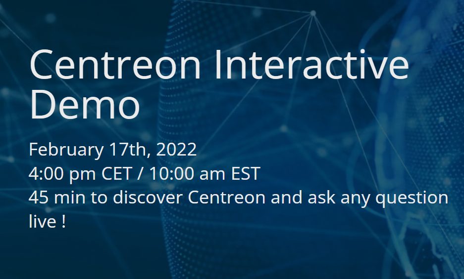 Interactive Demo Centreon