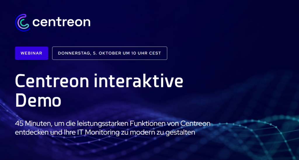 Centreon interaktive Demo