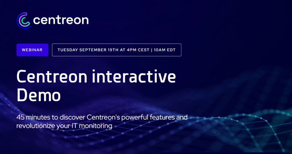 Centreon Interactive Demo